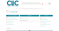 Desktop Screenshot of courier.clicweb.org