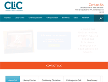 Tablet Screenshot of clicweb.org